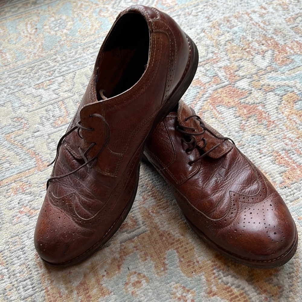 Rockport wing tips.